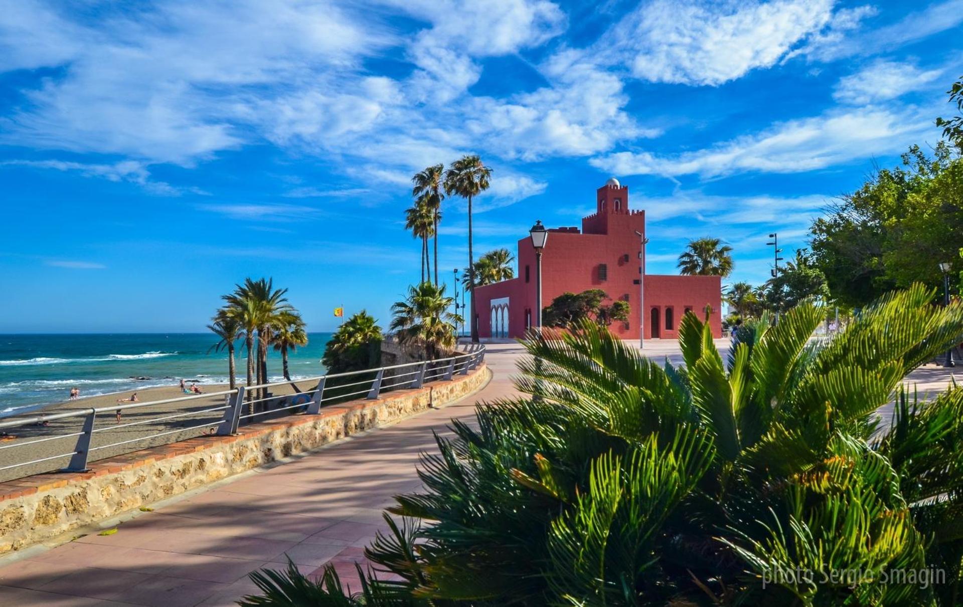 714 Iris Apartamento - Vista Al Mar - Cerca De Tren, Restaurantes, Tiendas - Playa A 10 Min Caminando Benalmádena Buitenkant foto